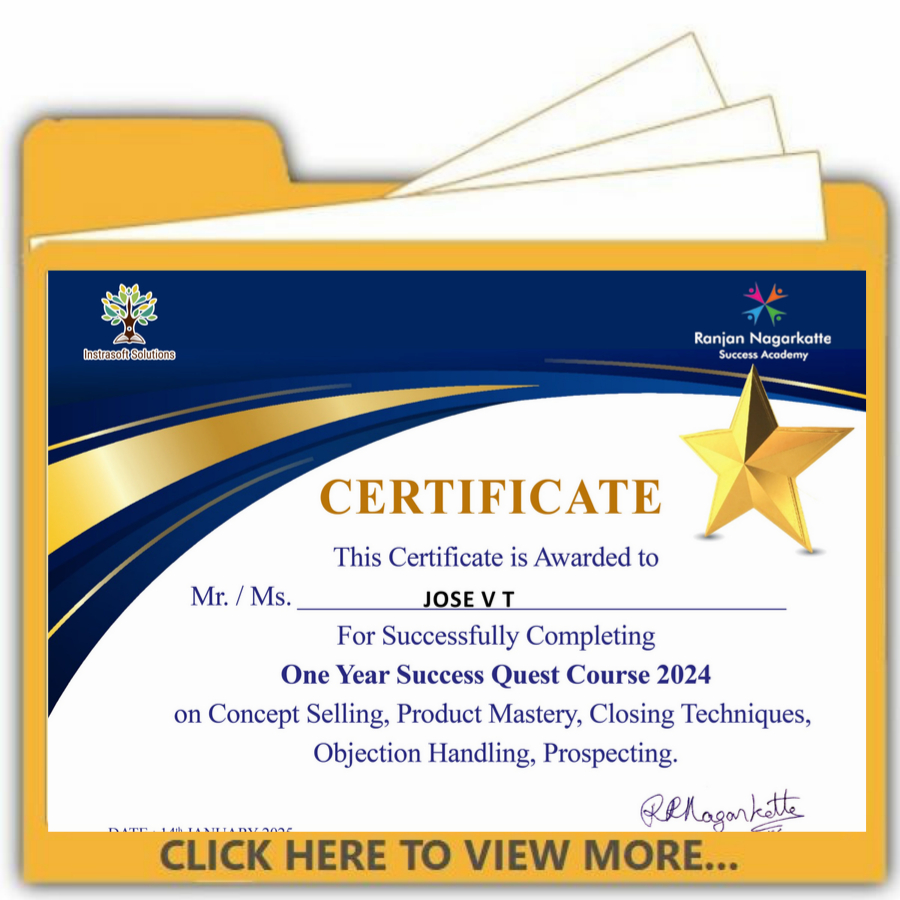 OUR CERTIFICATES