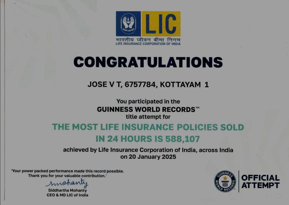 Honored for Best Performance